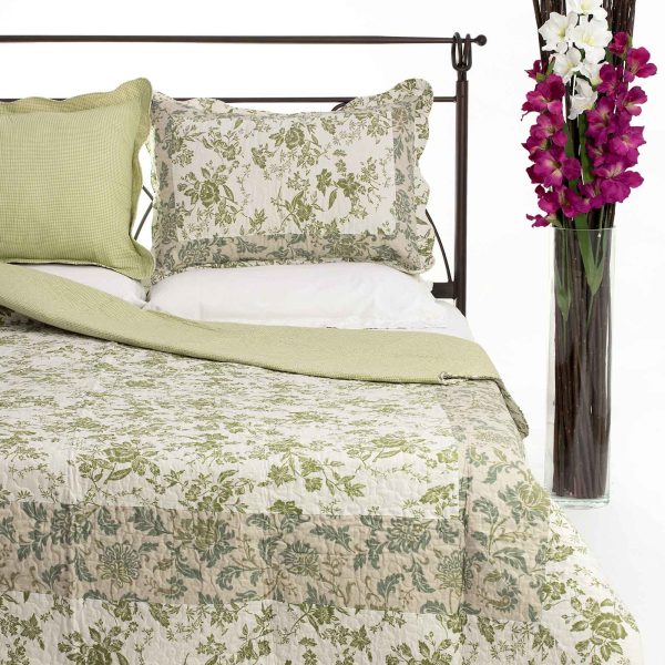 ΚΟΥΒΕΡΛΙ  σετ (160cm x 220cm + 1 x 50cm x 70cm) 7378-5 SilkFashion