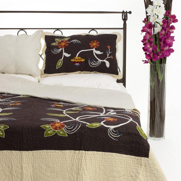ΚΟΥΒΕΡΛΙ σετ (220cm x 240cm + 2 x 50cm x 70cm 76334 SilkFashion