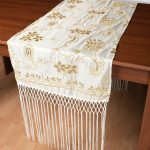Σατέν τραβέρσα 7710 (50cm x 210cm) ivory SilkFashion