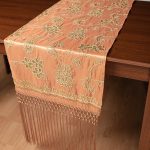 Σατέν τραβέρσα 7710 (50cm x 210cm) σομών SilkFashion