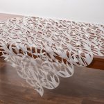 Τραπεζοκαρέ (130cm x 130cm) 7824 Ivory SilkFashion