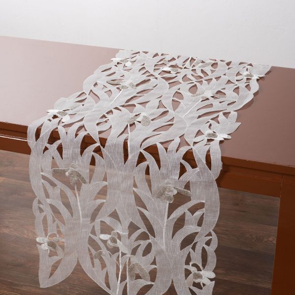 Τραβέρσα (45cm x 170cm) 7824 Ivory SilkFashion