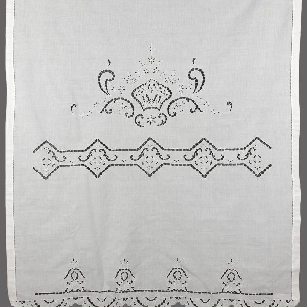 κουρτίνα 793 (140cm x 260cm) λευκό με τούνελ SilkFashion