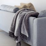 ΚΟΥΒΕΡΤΑ ΚΑΝΑΠΕ TWIGGY GREY MELINEN