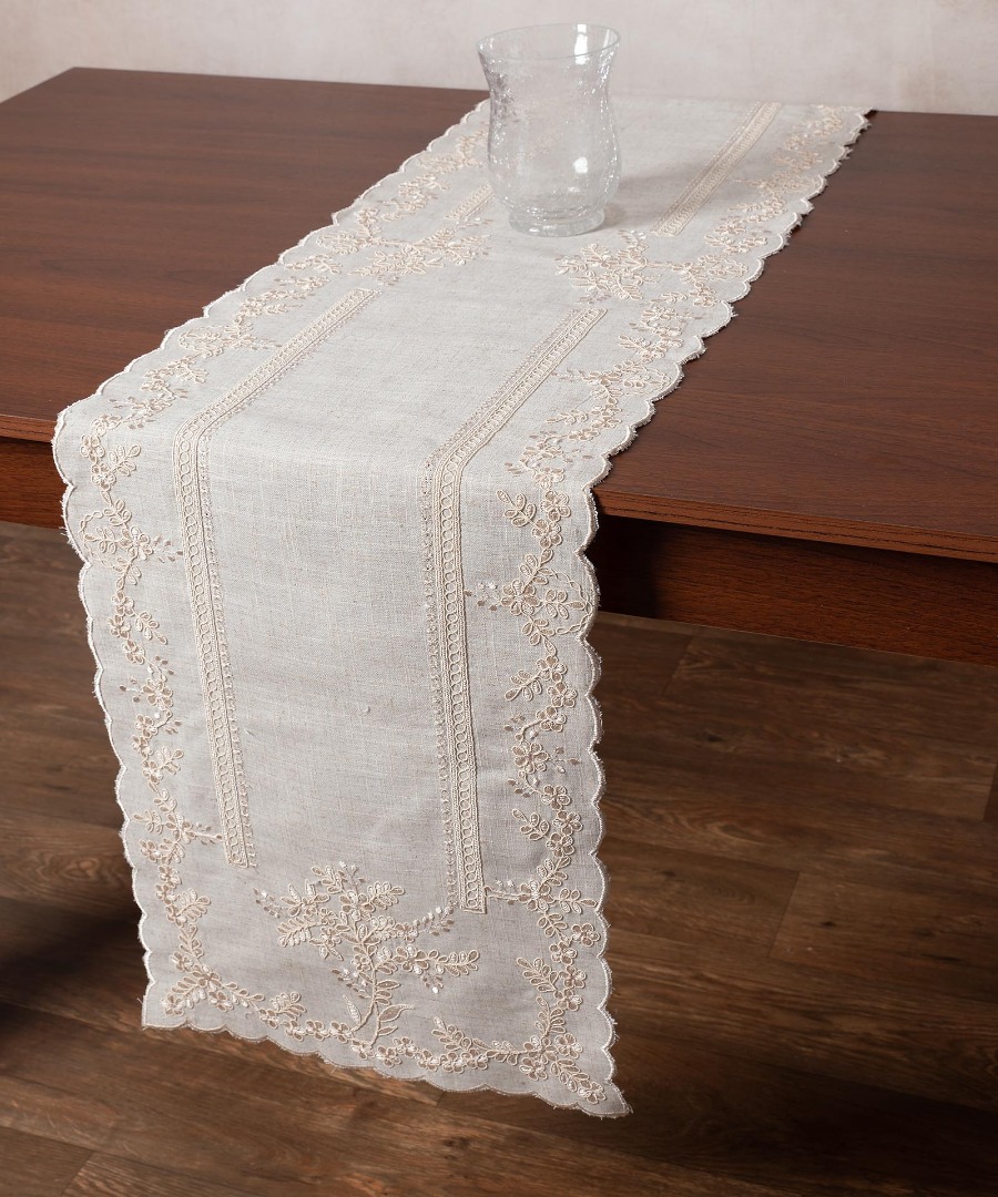 80217a2 Τραβέρσα 80217A (38cm x 175cm) SilkFashion - Image 1