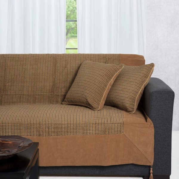 ΡΙΧΤΑΡΙΑ 809 (180cm x 180cm / 180cm x 250cm / 180cm x 300cm) μπέζ SilkFashion