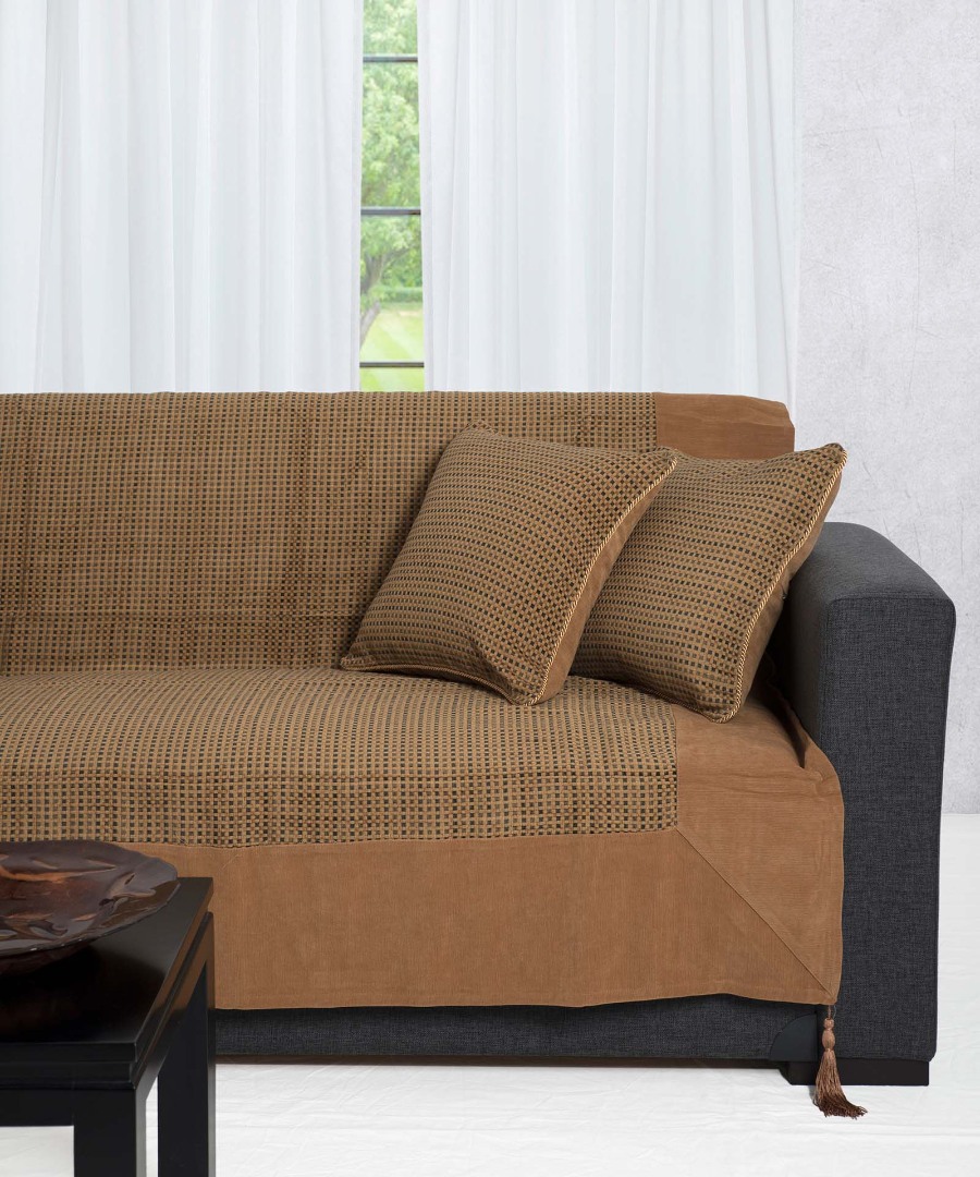 809mpez ΡΙΧΤΑΡΙΑ 809 (180cm x 180cm / 180cm x 250cm / 180cm x 300cm) μπέζ SilkFashion - Image 1