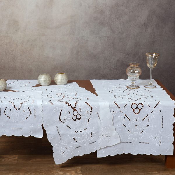 Χειροποίητο σετ 6 τεμαχίων 8120 (40cm x 90cm/35cm x 76cm/30cm x 45cm x 2/35cm x 35cm x 2) SilkFashion