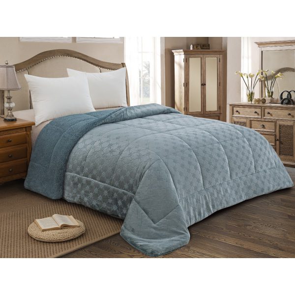 ΚΟΥΒΕΡΤΟΠΑΠΛΩΜΑ ΜΟΝΟ 160X240 ADAM HOME (825) VERDE