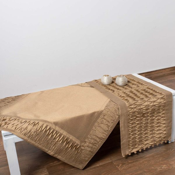 Τραβέρσα (40cm X 175cm) 8373 χρυσό SilkFashion