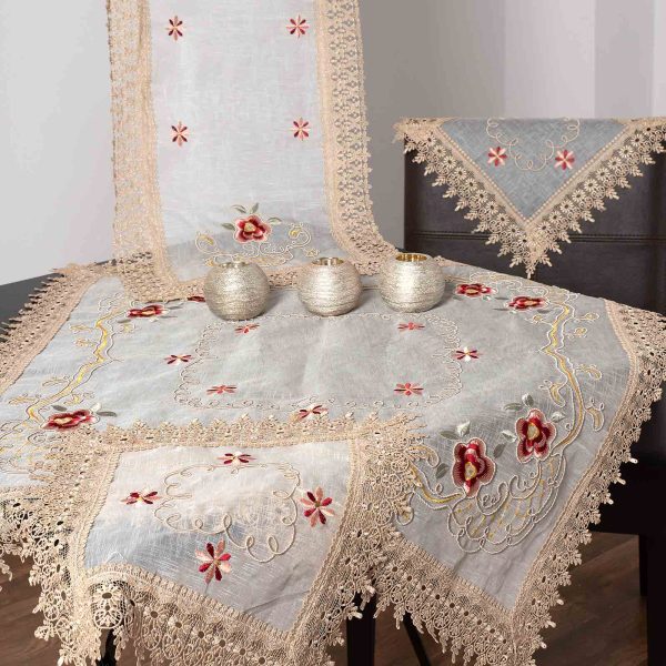 Σετ 4 τεμαχίων ((90cm x 90cm 40cm x 110cm 2x40cm x 40cm ) 866-2 SilkFashion