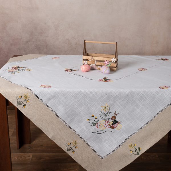 Πασχαλινό τραπεζομάντηλο (140cm x 180cm) 9197 SilkFashion