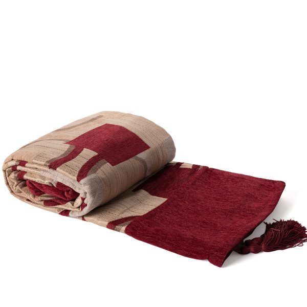 ΡΙΧΤΑΡΙΑ 9216 (180cm x 250cm) κόκκινο SilkFashion