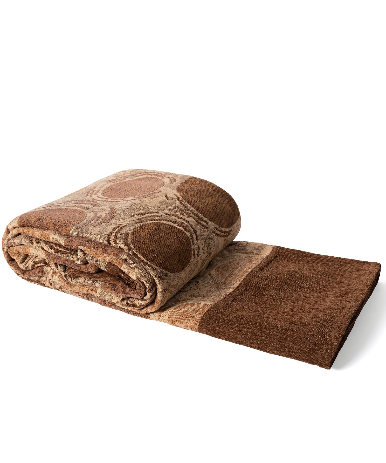 9217kafe-2 ΡΙΧΤΑΡΙΑ 9217 (180cm x 320cm) καφέ SilkFashion - Image 1