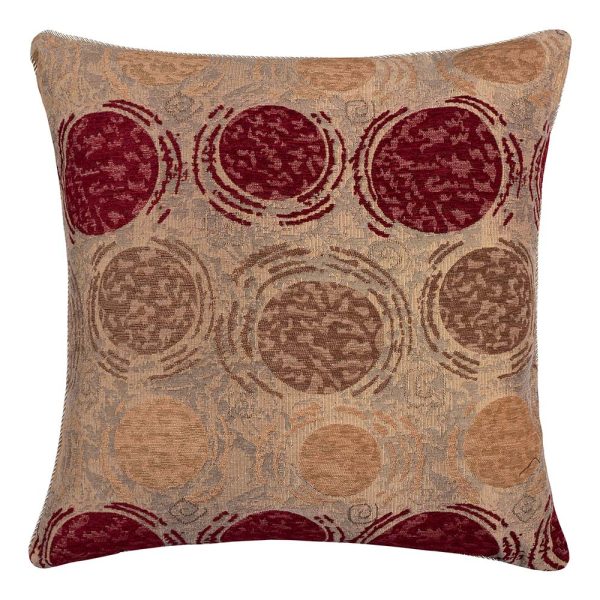 ΜΑΞΙΛΑΡΟΘΗΚΗ  9217 (65cm x 65cm) κόκκινο SilkFashion