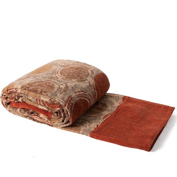 ΡΙΧΤΑΡΙΑ 9217 (180cm x 320cm) πορτοκαλί SilkFashion