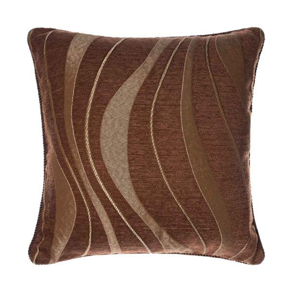 ΜΑΞΙΛΑΡΟΘΗΚΗ  922 (45cm x 45cm) καφέ SilkFashion