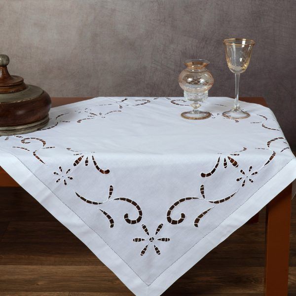 Βαμβακερό κοφτό καρέ 9415 (75cm x 75cm) SilkFashion