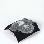 Θήκη για χαρτοπετσέτες 970 (30cm x 30cm) μαύρο SilkFashion