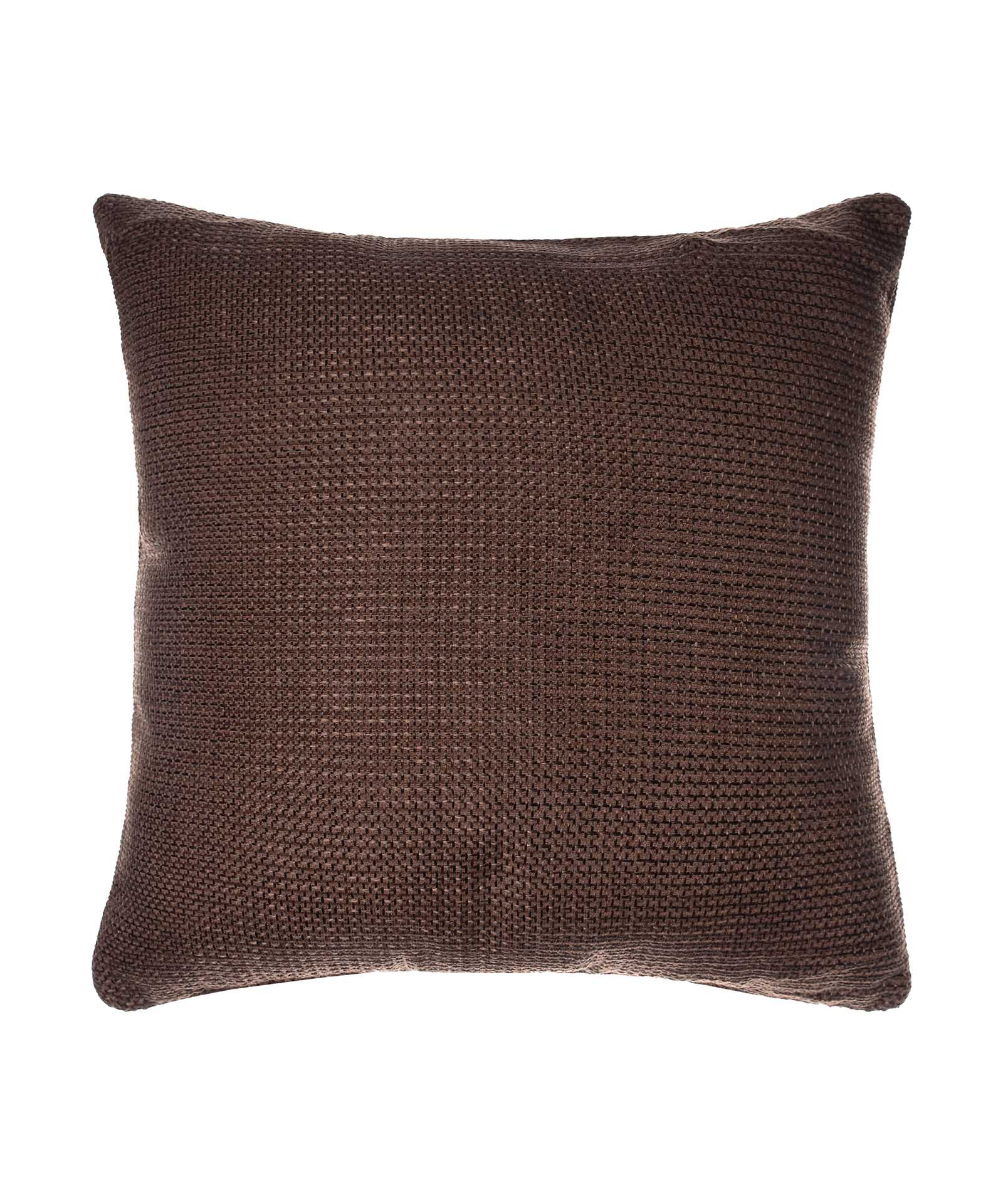 9925kafe5 ΜΑΞΙΛΑΡΟΘΗΚΗ 9925 (65cm x 65cm) καφέ SilkFashion - Image 1