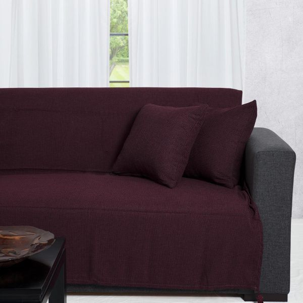 ΡΙΧΤΑΡΙΑ 9925 (180cm x 300cm) μελιτζανί SilkFashion