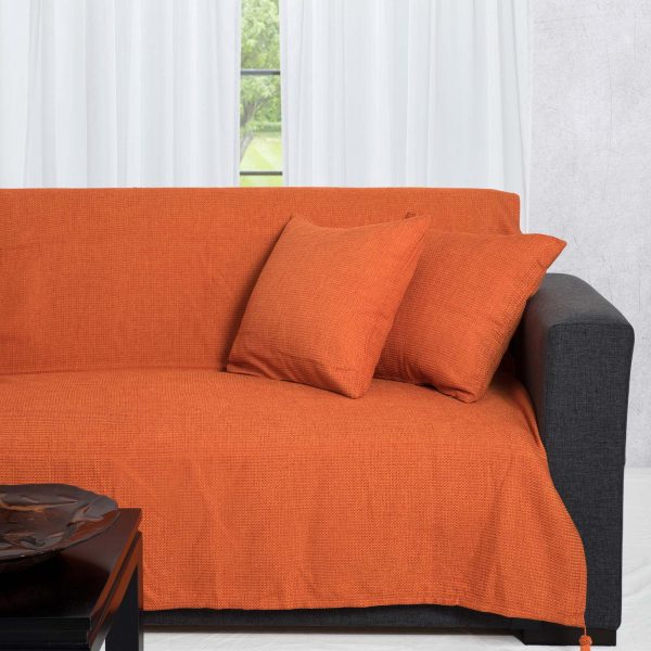 ΡΙΧΤΑΡΙΑ 9925 (180cm x 300cm) πορτοκαλί SilkFashion