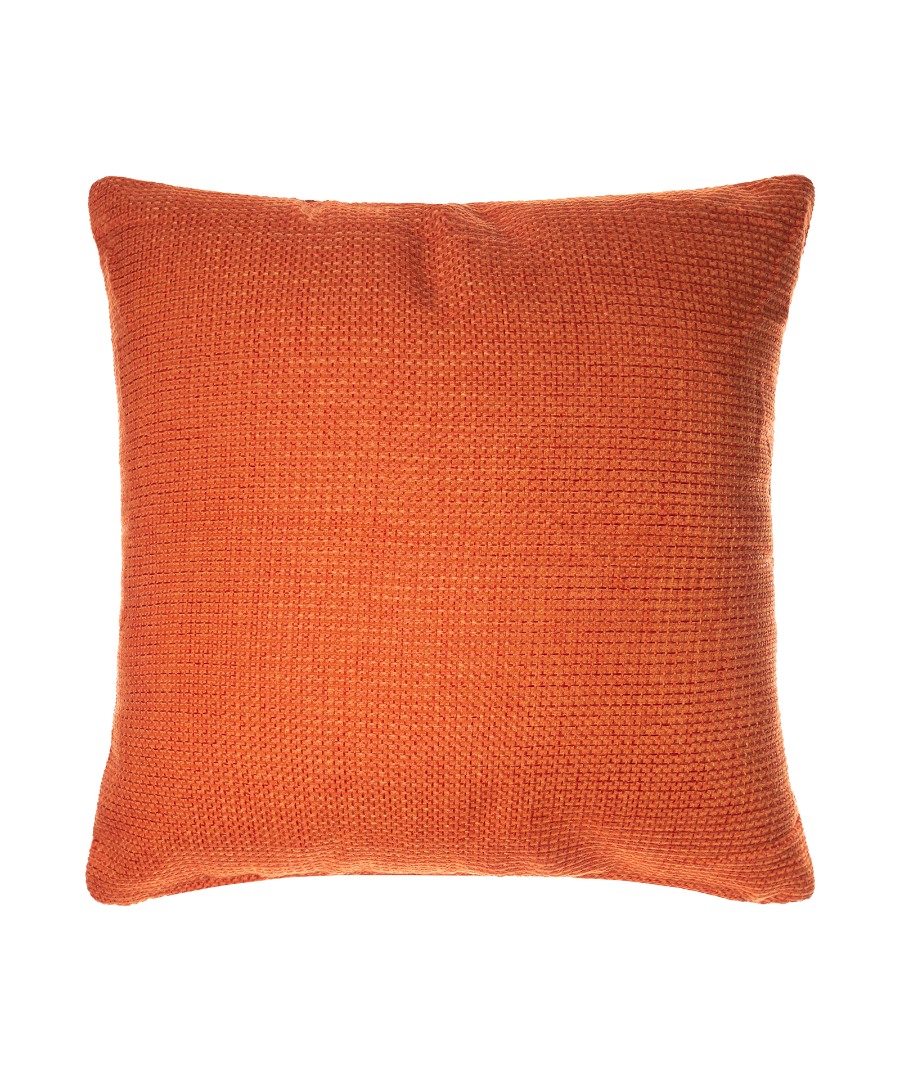 9925portokali4 ΜΑΞΙΛΑΡΟΘΗΚΗ 9925 (45cm x 45cm) πορτοκαλί SilkFashion - Image 1