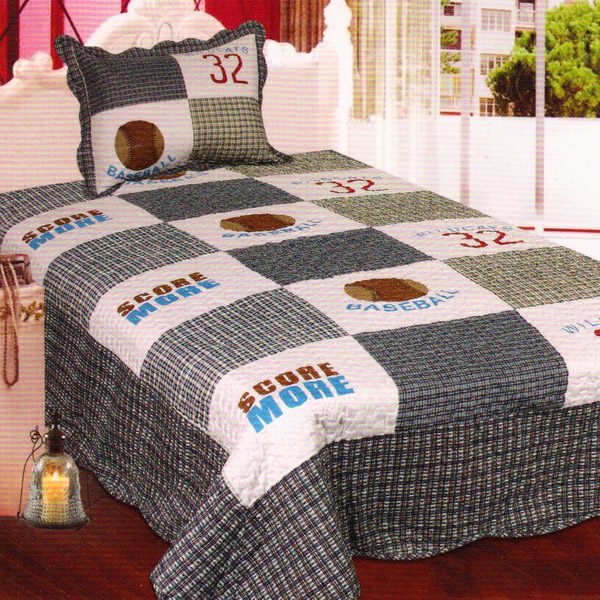 ΚΟΥΒΕΡΛΙ σετ (160cm x 220cm + 1 x 50cm x 70cm) AG0338JK SilkFashion