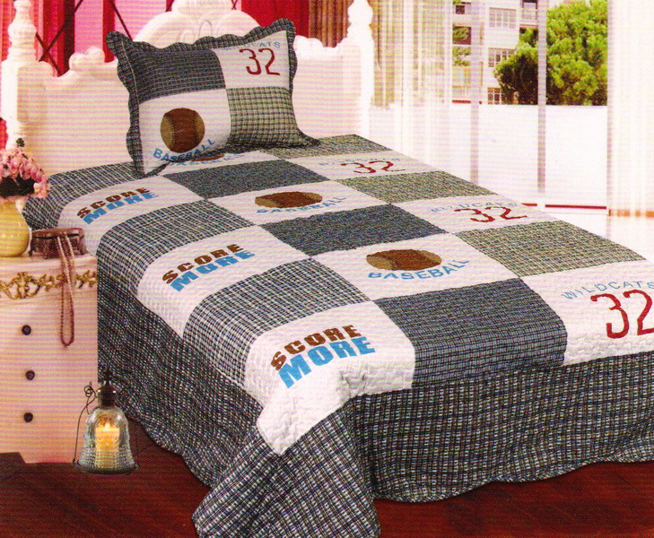 AG0338JKa ΚΟΥΒΕΡΛΙ σετ (160cm x 220cm + 1 x 50cm x 70cm) AG0338JK SilkFashion - Image 1