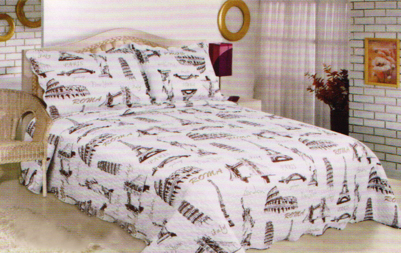 AG3229a ΚΟΥΒΕΡΛΙ σετ (160cm x 220cm + 1 x 50cm x 70cm) AG3229 SilkFashion - Image 1