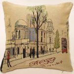 ΜΑΞΙΛΑΡΟΘΗΚΗ (45cm x 45cm) BRITISH ROAD 2 SilkFashion