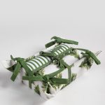 Χριστουγεννιάτικο σετ 2 τεμαχίων σε ψωμιέρα (40cm x 65cm) BS72117 SilkFashion