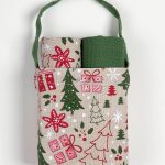 Χριστουγεννιάτικο σετ 2 τεμαχίων σε τσαντάκι (40cm x 65cm) BS85116 SilkFashion