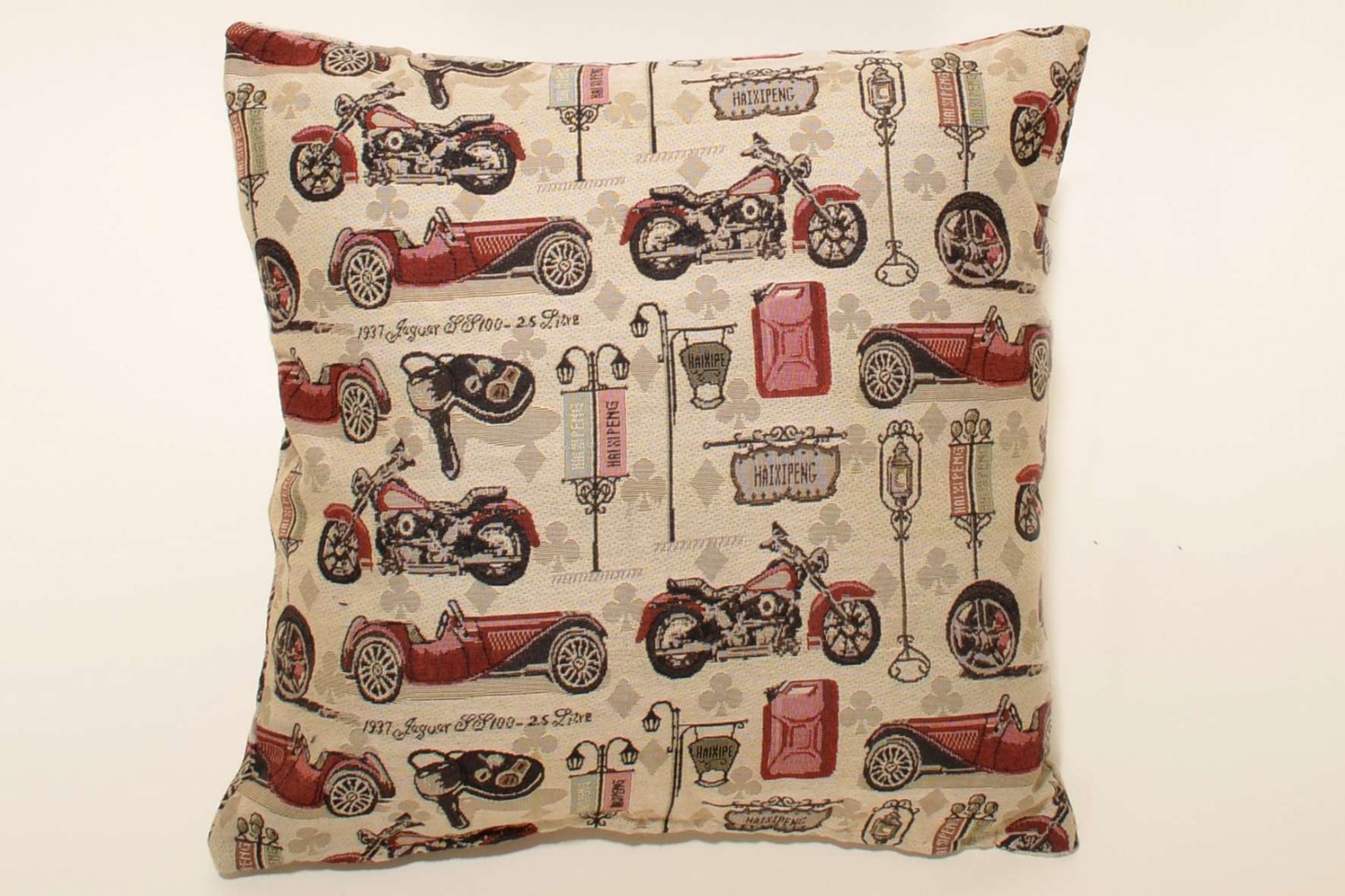 CARS-AND-BIKES ΜΑΞΙΛΑΡΟΘΗΚΗ (45cm x 45cm) CARS AND BIKES SilkFashion - Image 1