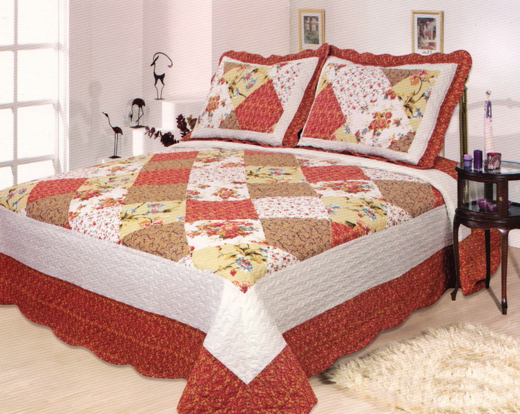 CH9809Ya ΚΟΥΒΕΡΛΙ σετ (160cm x 220cm + 1 x 50cm x 70cm) CH9809Y SilkFashion - Image 1