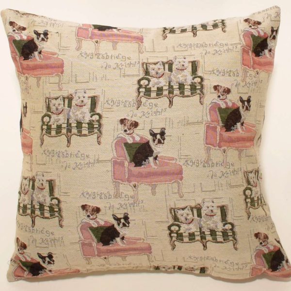 ΜΑΞΙΛΑΡΟΘΗΚΗ (45cm x 45cm) DOGS  SilkFashion