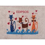 Πατάκι γάτα EDIPSOS (50cm x 80cm) SilkFashion