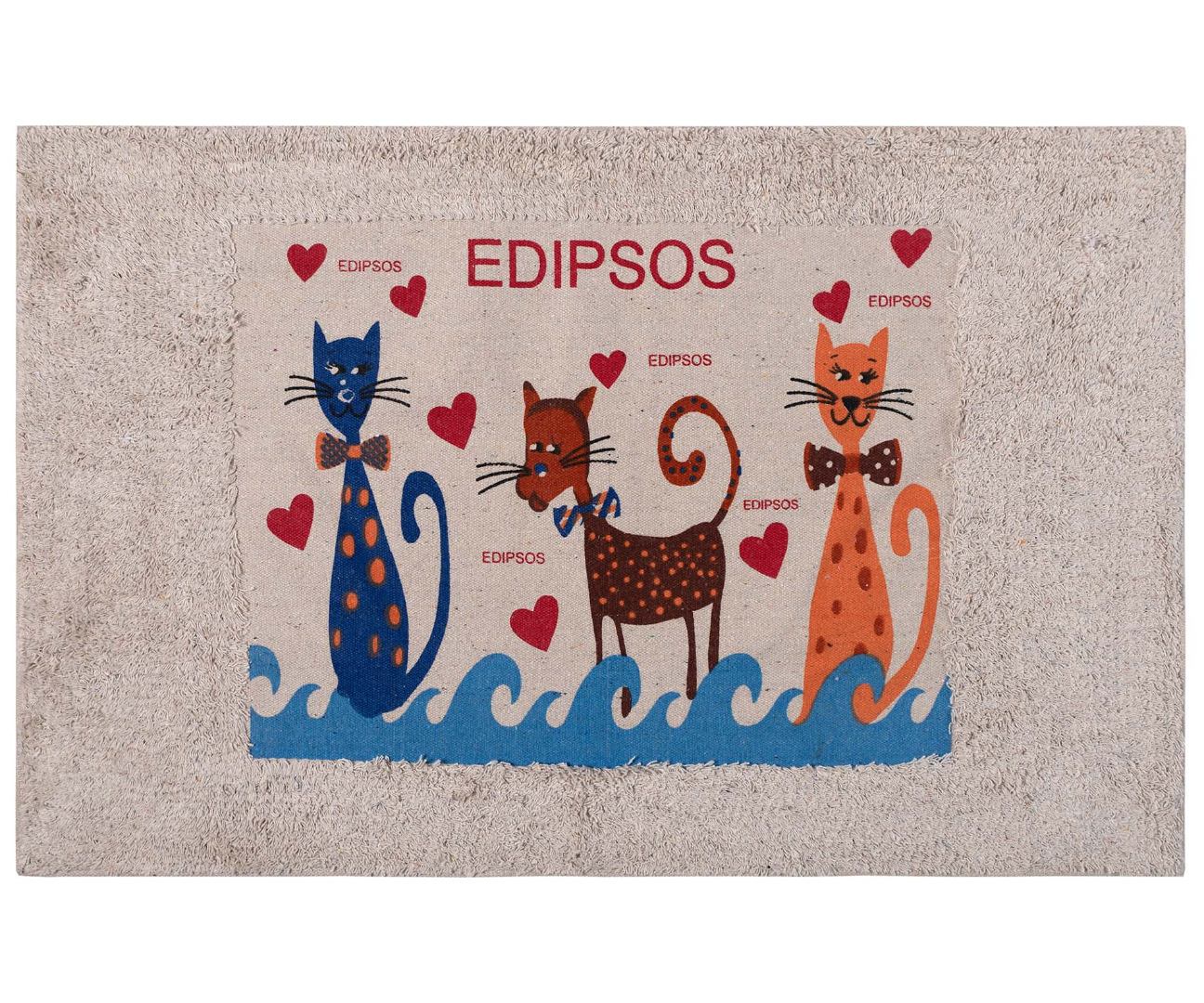 EDIPSOS-GATES Πατάκι γάτα EDIPSOS (40cm x 60cm) SilkFashion - Image 1