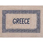Πατάκι μαίανδρος Greece (50cm x 80cm) μπλέ SilkFashion
