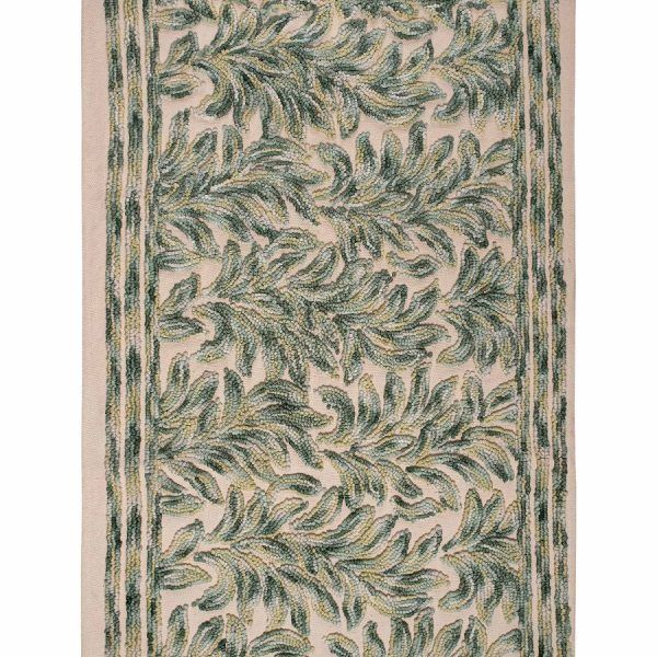 Πατάκι αντιολισθητικό ΗΚ113 (70cm x 130cm) green SilkFashion