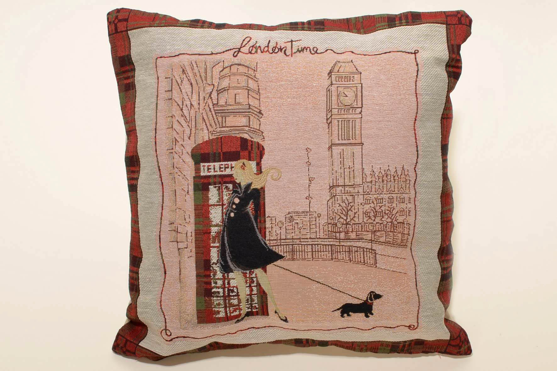 LONDON-BOOTH ΜΑΞΙΛΑΡΟΘΗΚΗ (45cm x 45cm) LONDON BOOTH SilkFashion - Image 1
