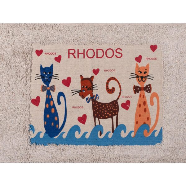 Πατάκι γάτα Ρόδος (50cm x 80cm) SilkFashion