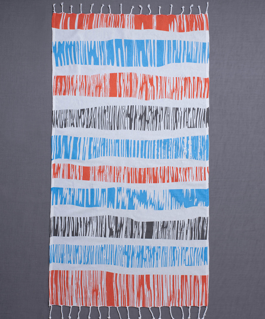 SF1747-MULTIb Pestemal sf1747 (90cm x 180cm) multi SilkFashion - Image 1