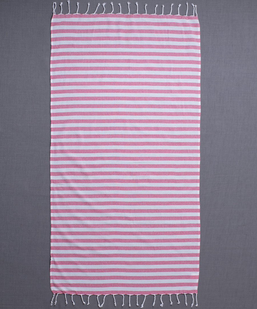 SF1750-FUSCIAb Pestemal sf1750 (90cm x 180cm) φούξια SilkFashion - Image 1