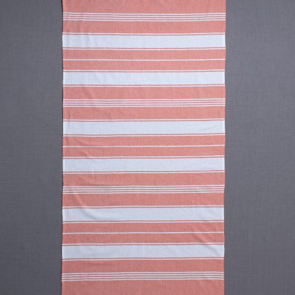 Pestemal sf1751 (90cm x 180cm) πορτοκαλί SilkFashion