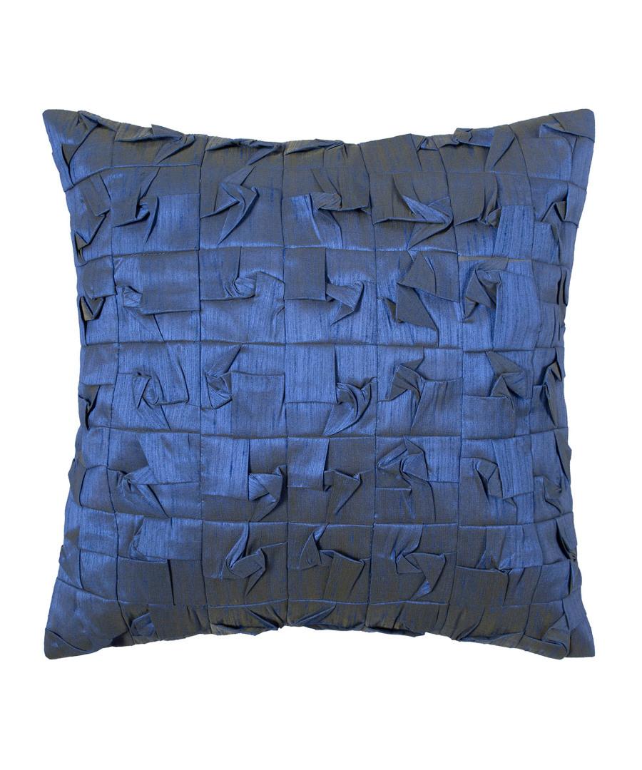 Untitled-1458 ΜΑΞΙΛΑΡΟΘΗΚΗ (45cm X 45cm) 3918 μπλε SilkFashion - Image 1