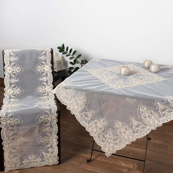 Καρέ (85cm X 85cm)  YL169-14B1 SilkFashion