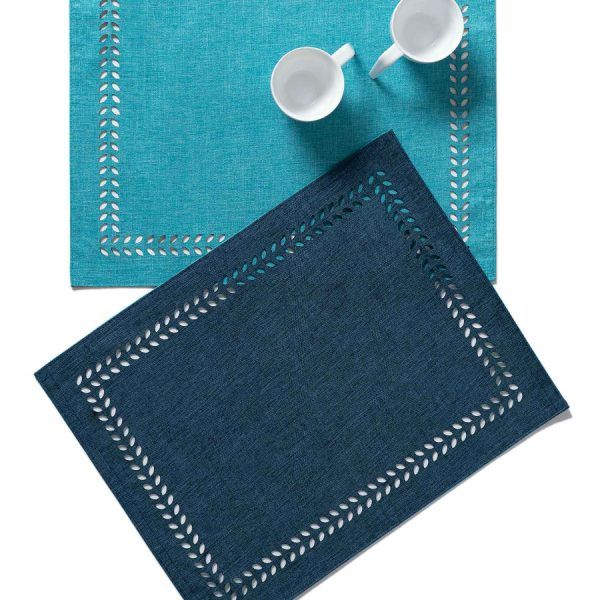 σουπλά bg18 (35cm x 45cm) τυρκουάζ/ράφ SilkFashion