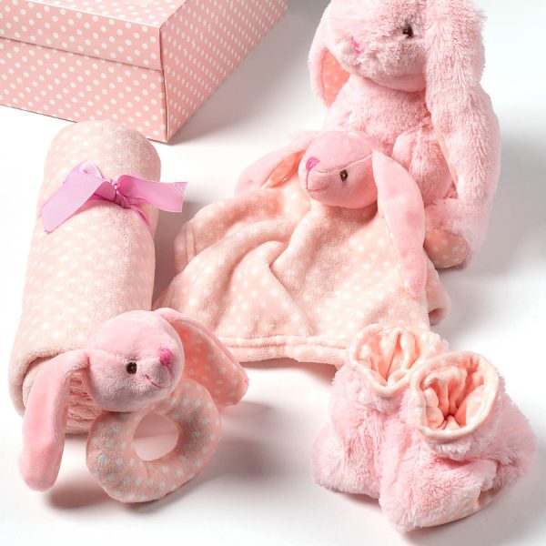 Σετ 5 τεμαχίων παιδικό B90126G ρόζ SilkFashion