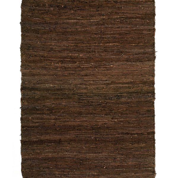 Πατάκια τζακιού (60cm x 90cm) καφέ SilkFashion